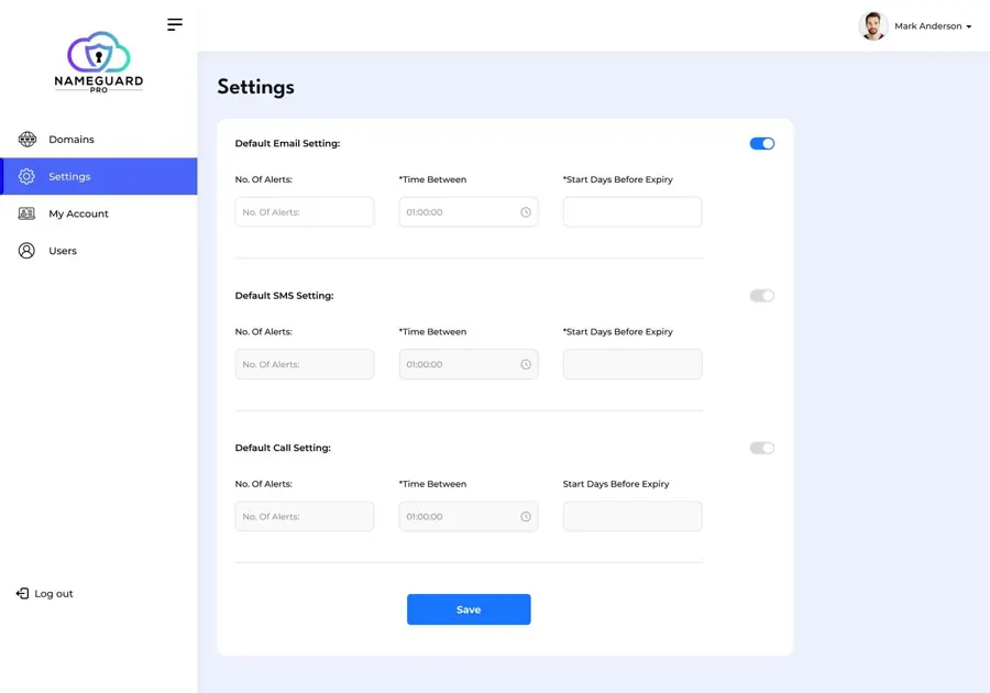 SaaS Domain Manager