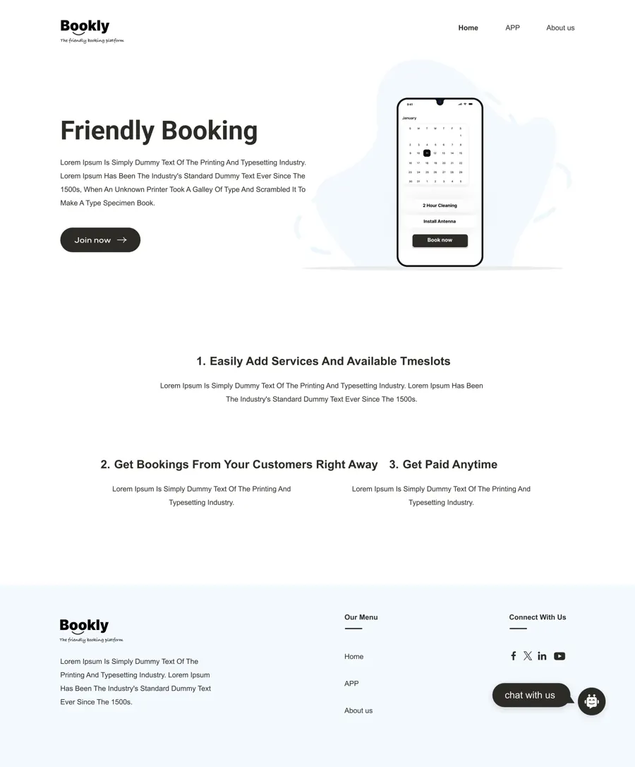 Multi-Service Booking App