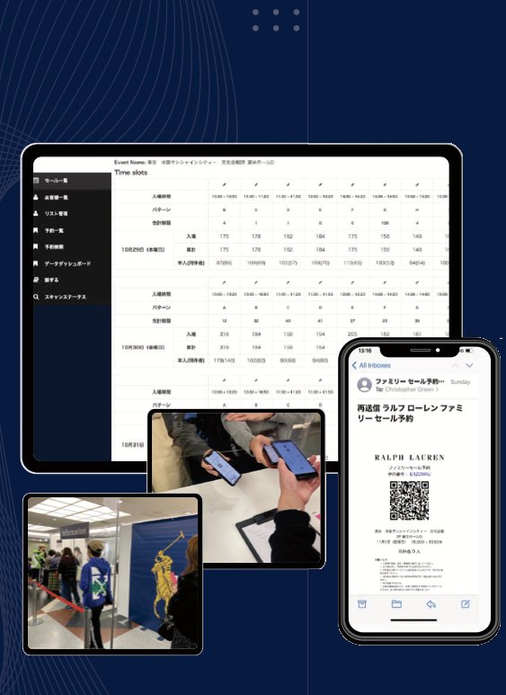 Ralph Lauren Japan — event reservation and CRM platforms